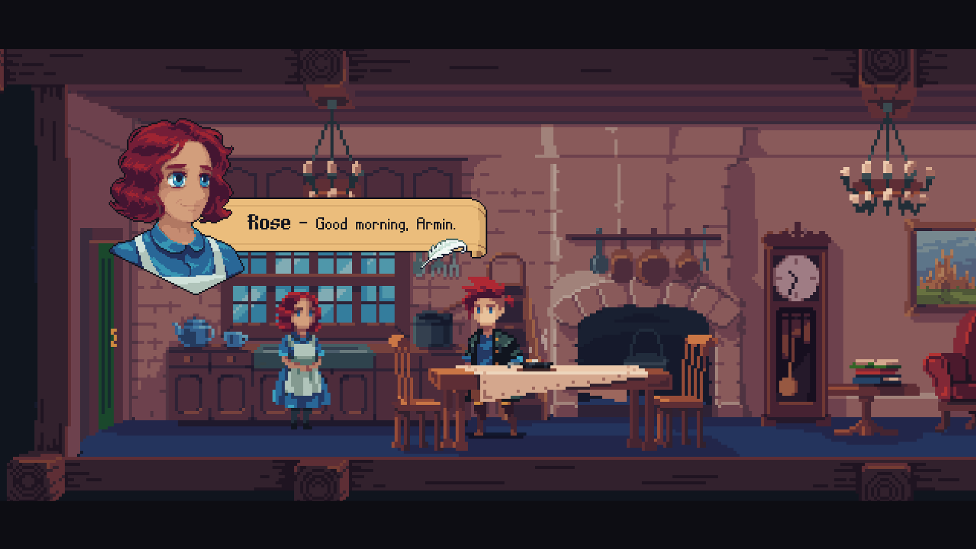 Cozy house interior in Insignia